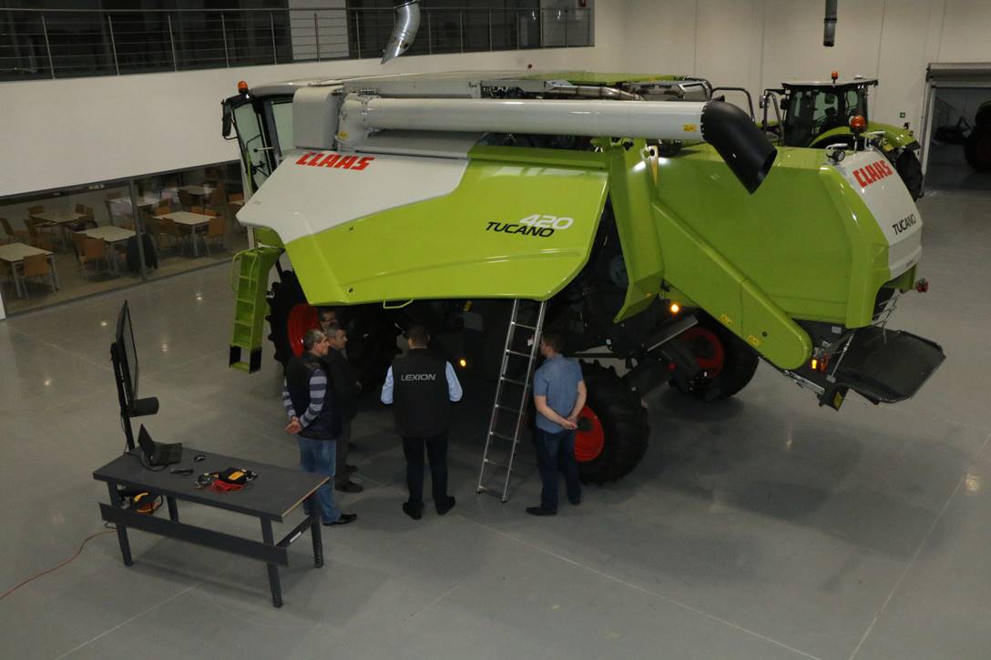 Claas - szkolenie z zakresu telematyki i agrotroniki