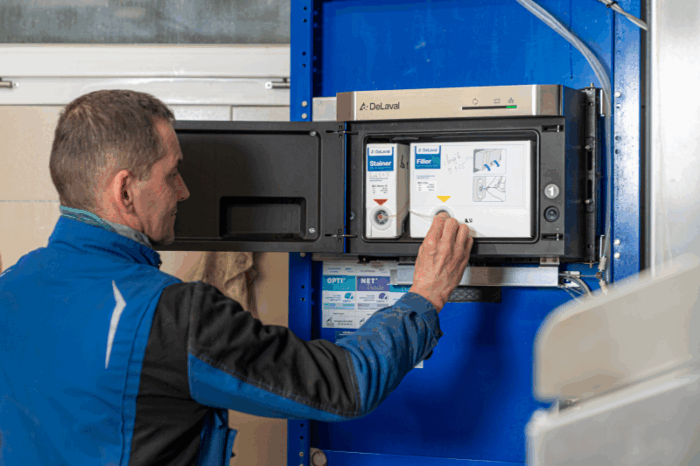 delaval, robot udojowy, krowy mleczne, fermy bydła mlecznego