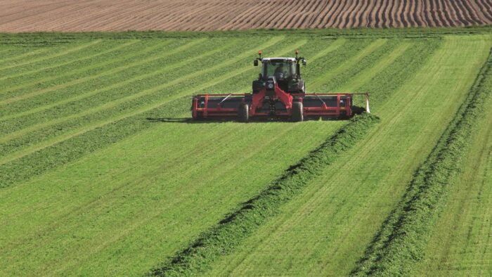 Zgrabiarka taśmowa Kuhn Merge Maxx 950