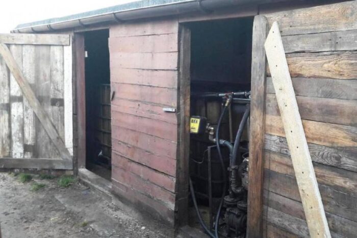 stacja paliw, nielegalna stacja paliw, olej opałowy, Łódź, olej opałowy
