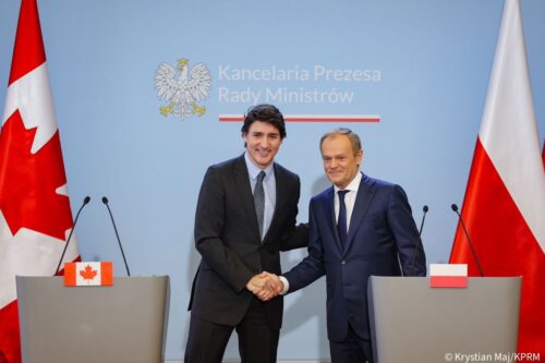 premier, tusk, kanada, ukraina
