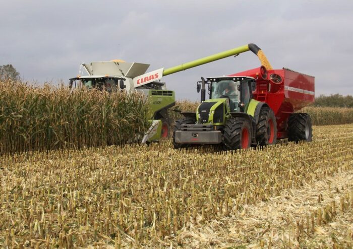 Claas Lexion 770, Horsch Titan 34 UW