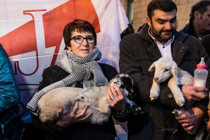francja, protest rolników, wspólna polityka rolna, pieniądze na rolnictwo, christiane Lambert