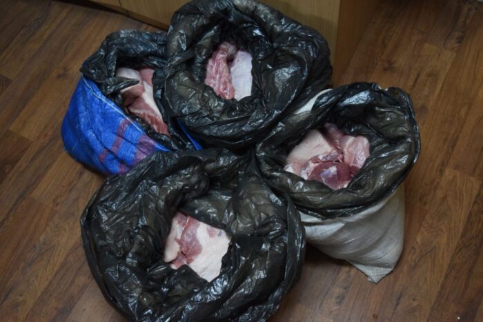 kradzież mięsa z masarni, masarnia w radawnicy, złotów, wielkopolska, przestępczość