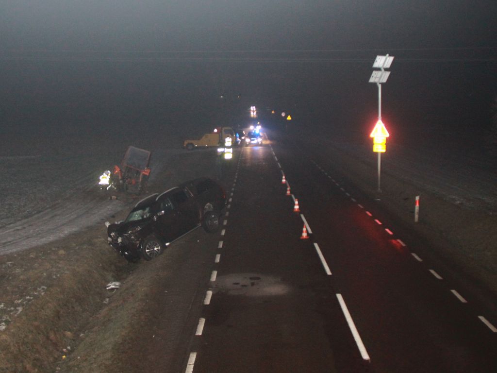 wypadki z udziałem maszyn rolniczych, policja, wypadki na drogach, mazowsze, warmia i mazury
