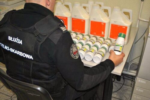 środki ochrony roślin, podrobione środki ochrony roślin, kas, terespol, korczowa, przemyt pestycydów