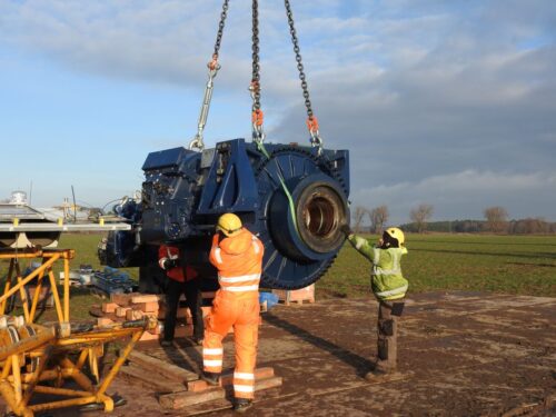 wiatrak, farma wiatrowa, elektrownia wiatrowa, pge, energia odnawialna, awaria wiatraka, turbina wiatrowa