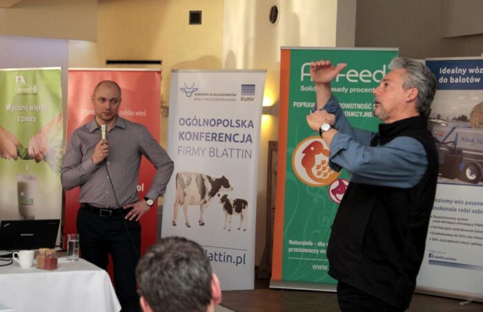 Blattin, konferencja, krowy mleczne, efektywność produkcji