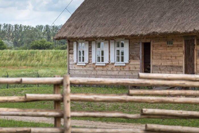 park etnograficzny w wielkiej nieszawce, kujawsko-pomorskie, wieś, historia, menonici