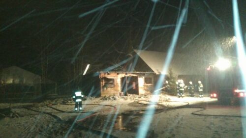 pożary gospodarstw, pożar stajni,  gmina Kłoczew, lubelszczyzna, pionki, mazowsze