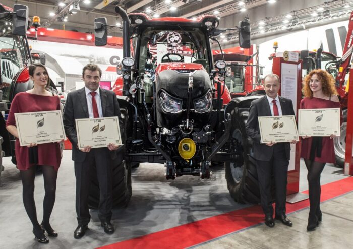 Case IH ActiveDrive 8, Złoty Liść, Fieragricola 2018