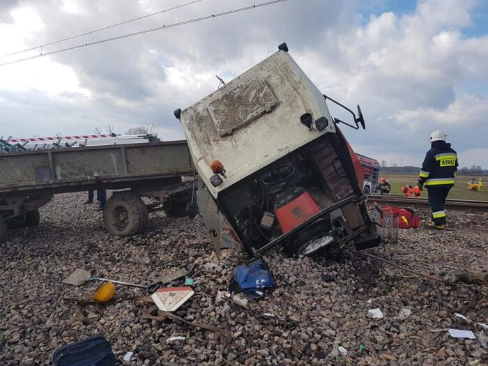 wypadki z udziałem ciągników, powiat kościański, wielkopolska, ciechanów, mazowsze, wypadek cysterny