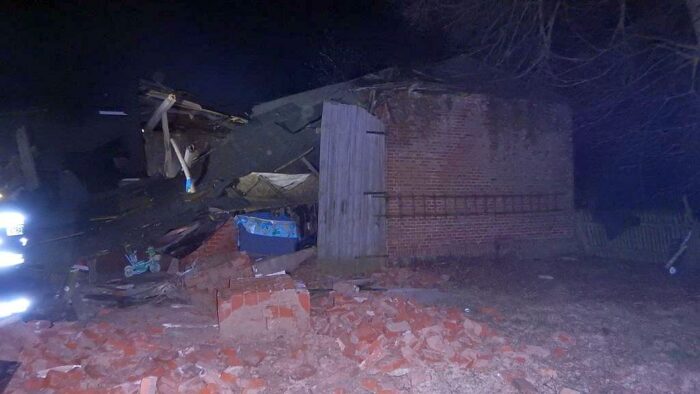 zawalenie stodoły, pożar stodoły, Borecznia Wielka, wielkopolska,Przybysławice, tumlin węgle