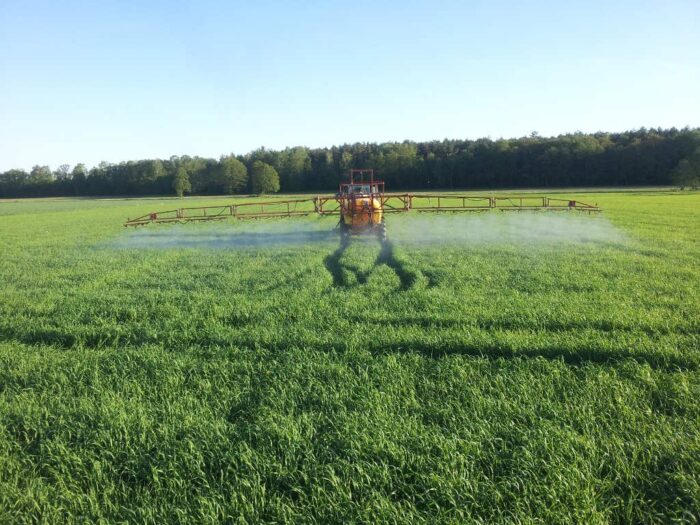 jęczmień, opryskiwacz