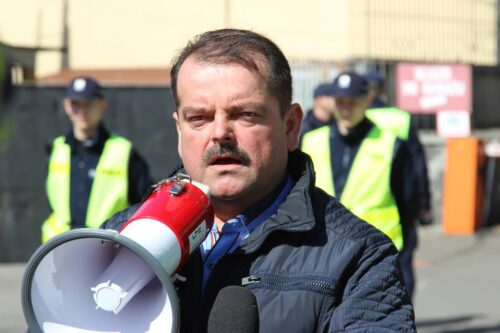 rolnicze opzz, OPZZRiOR, sławomir izdebski, rolnicze protesty, krzysztof jurgiel, walka z asf, protest, PiS