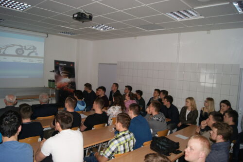 prof. Dariusz Jaskulski, studenci, Wydział Rolnictwa i Biologii