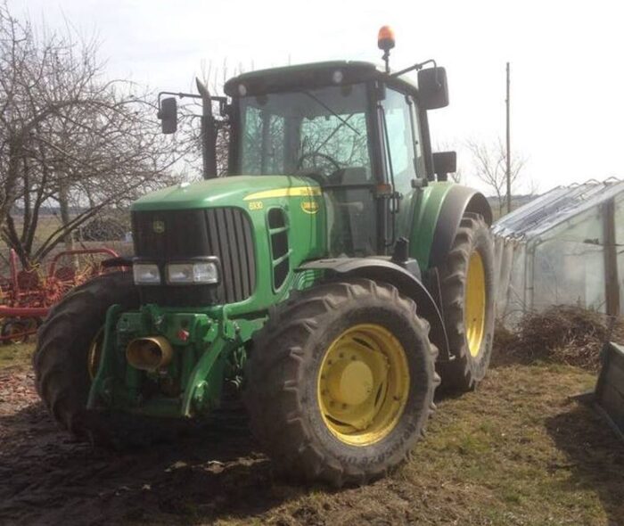 kradzież ciągnika, john deere, Rogoziniec, gmina Zbąszynek,  lubuskie