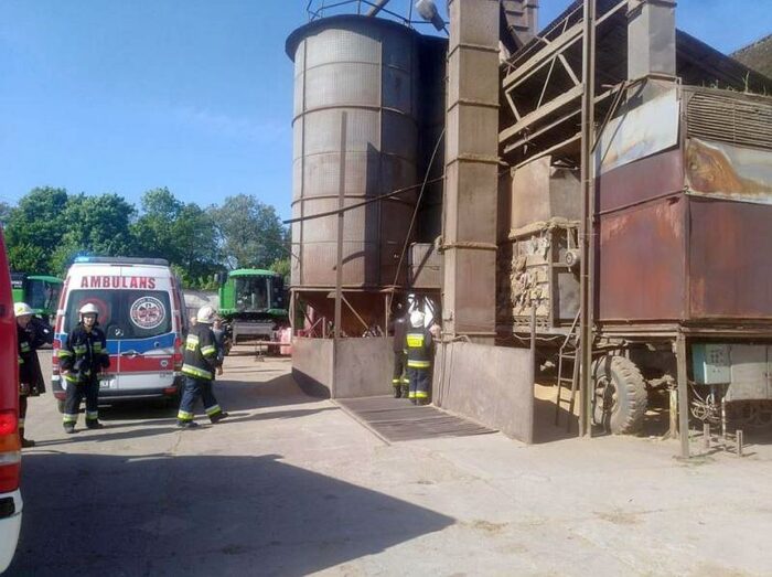 wypadki podczas prac polowych, wypadki w rolnictwie, Półczno, powiat bytowski, byszkowo