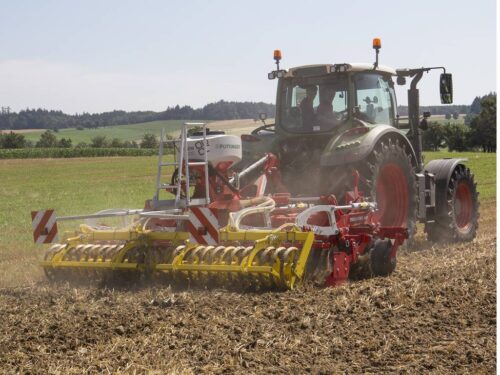 Siewnik do poplonów Pöttinger Tegosem
