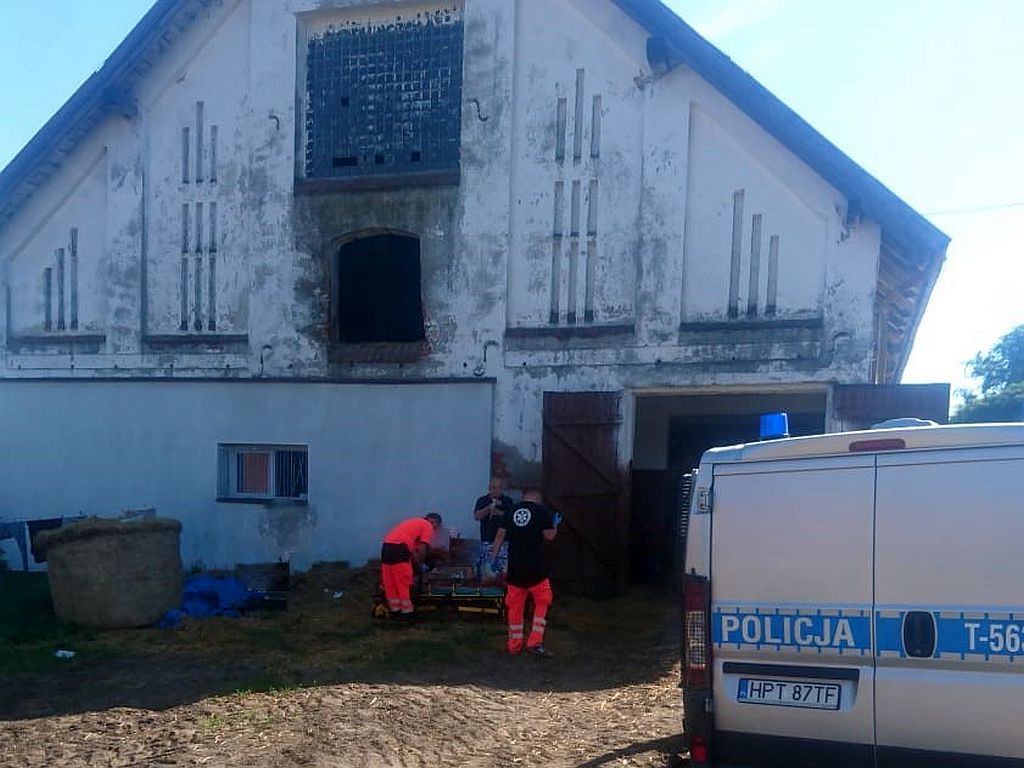 wypadki w rolnictwie, jasło, podkarpacie, lidzbark warmiński, warmia i mazury