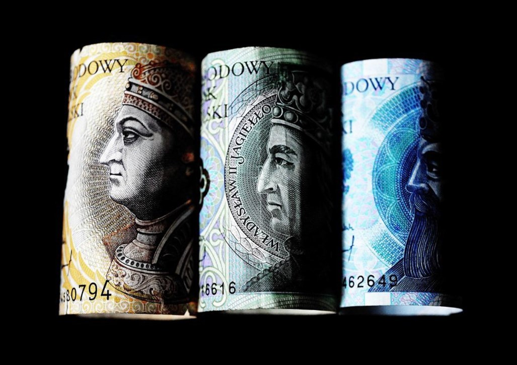 banknoty, waluta polska, złoty