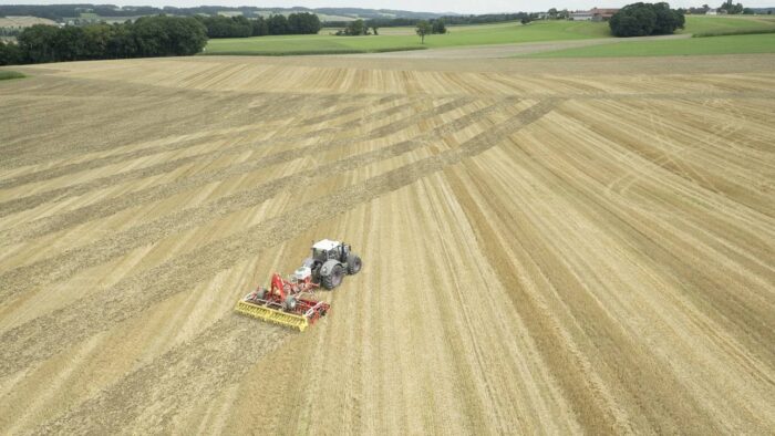 Siewnik poplonów Pöttinger Tegosem