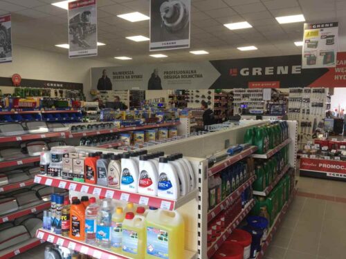 Nowy punkt Grene w miejscowości Blok Dobryszyce