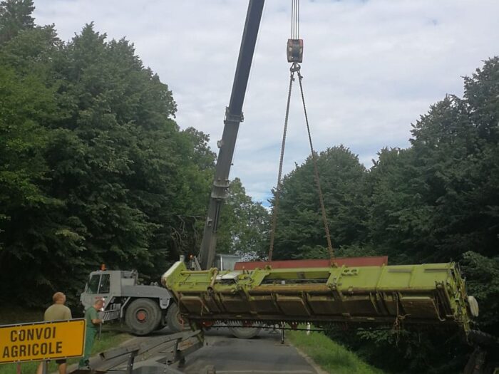 wypadki z udziałem maszyn rolniczych, głogów, olecko, dolny śląsk, dunajek, kombajn w rowie