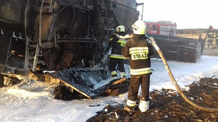 pożar, strażacy, wielkopolskie, zagrożenie, OSP