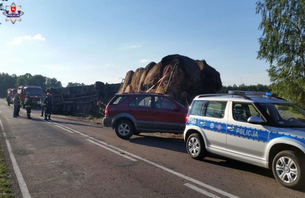 wypadek, policja, lubelskie, wypadek w Kodeńcu