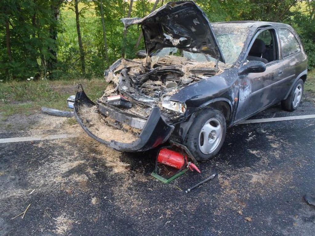 wypadek, policja, straż pożarna, wielkopolskie