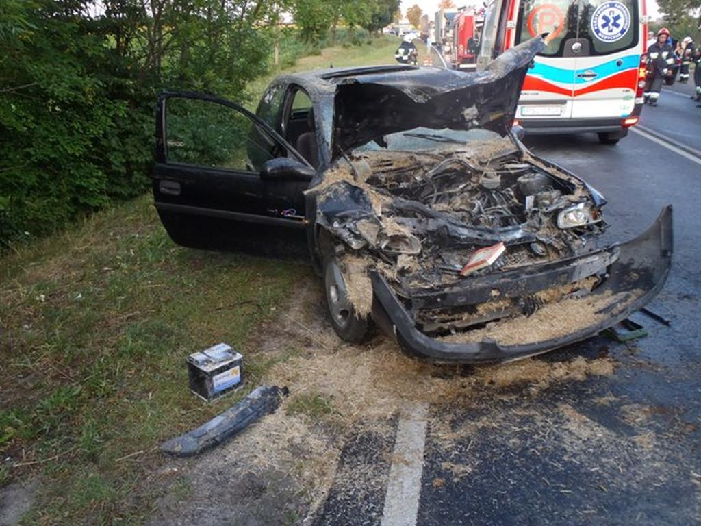 wypadek, policja, straż pożarna, wielkopolskie