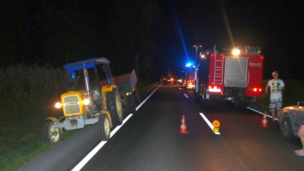 wypadek, policja, straż pożarana, wypadek na drodze