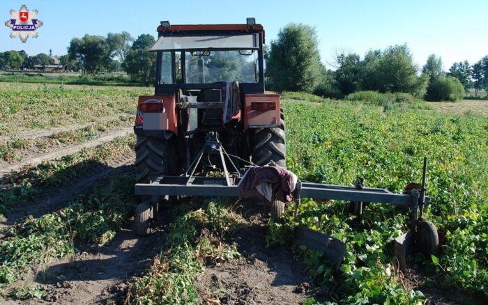 wypadek, policja, lubelskie, gmina Werbkowice