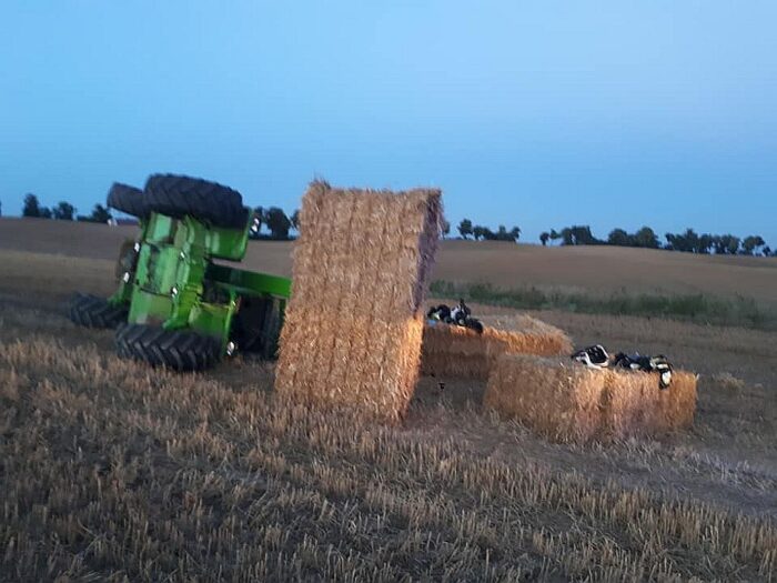 wypadek, policja, pomorskie, OSP w Morzeszczynie