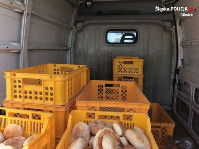 transport, policja, mandat, żywność, ITD, kontrola transportu