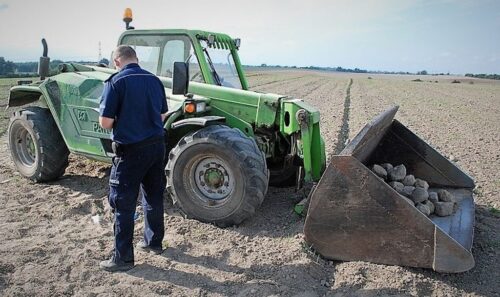 tragedie na polach, Sokółka, Pasłęk, powiat elbląski, Wola Libertowska , pijani traktorzyści