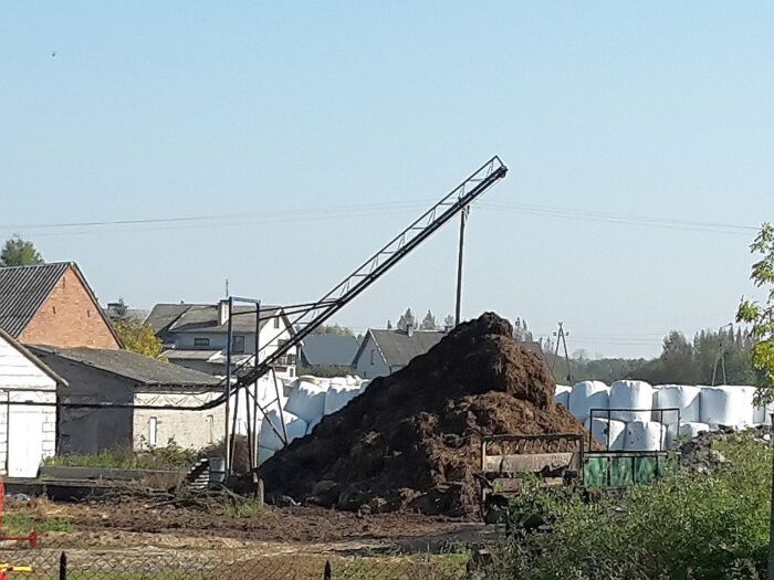 gospdoarstwo, pole, ciąggnik