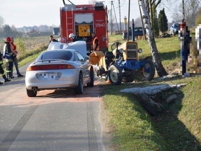 wypadek, policja, lubelskie, małopolskie