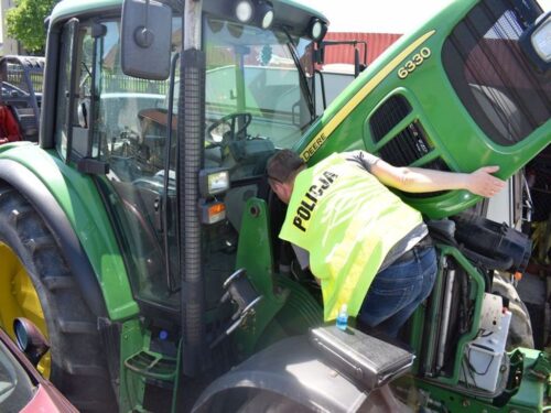 kradzież maszyn rolniczych