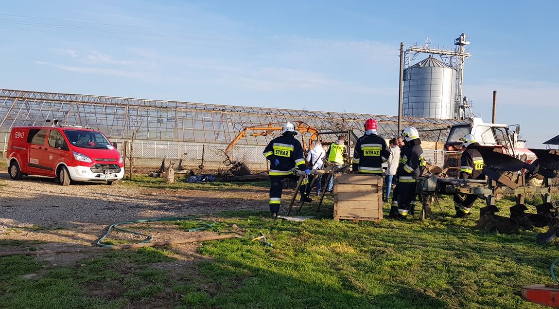 straż pożarna, strażacy, wypadek, policja