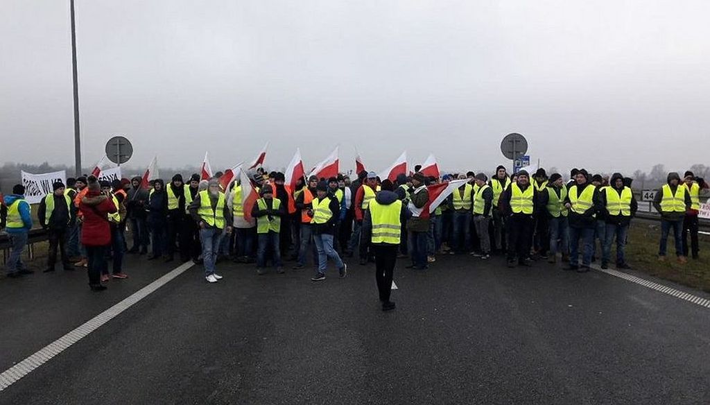 protesty rolników, blokada a2, agrounia, edyta adamus, Weronika Aleksandrowicz