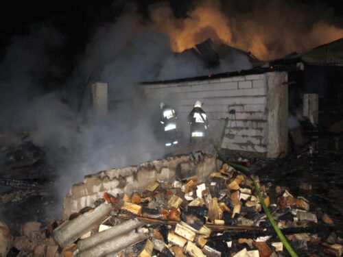 pożary w gospodarstwach