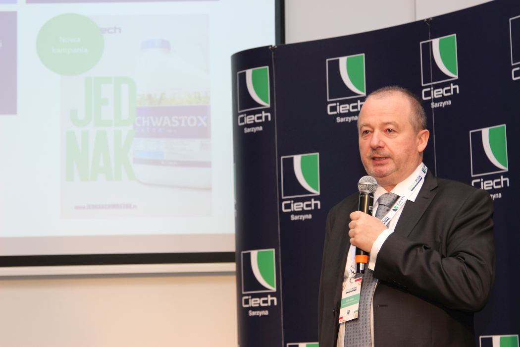 Ciech Sarzyna, konferencja prasowa w Łodzi, środki ochrony roślin, Ciech Sarzyna konferencja