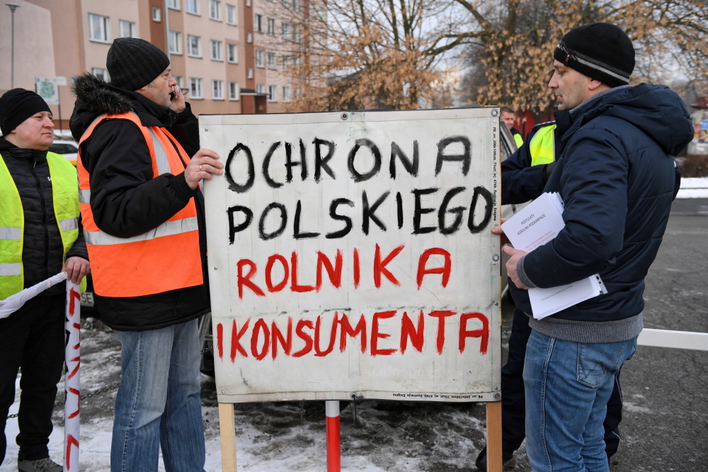 protesty rolników, blokady dróg krajowych, agrounia, michał Kołodziejczak, jan krzysztof ardanowski, produkcja żywności