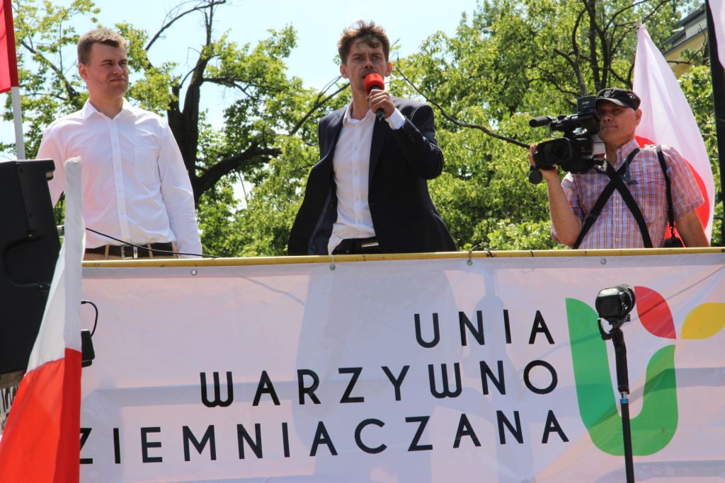 protest, rolnicy, Michał Kołodziejczak, AGROPowstanie2019, protest rolników w Warszawie