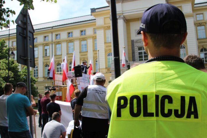 protest, rolnicy, Michał Kołodziejczak, AGROPowstanie2019, protest rolników w Warszawie