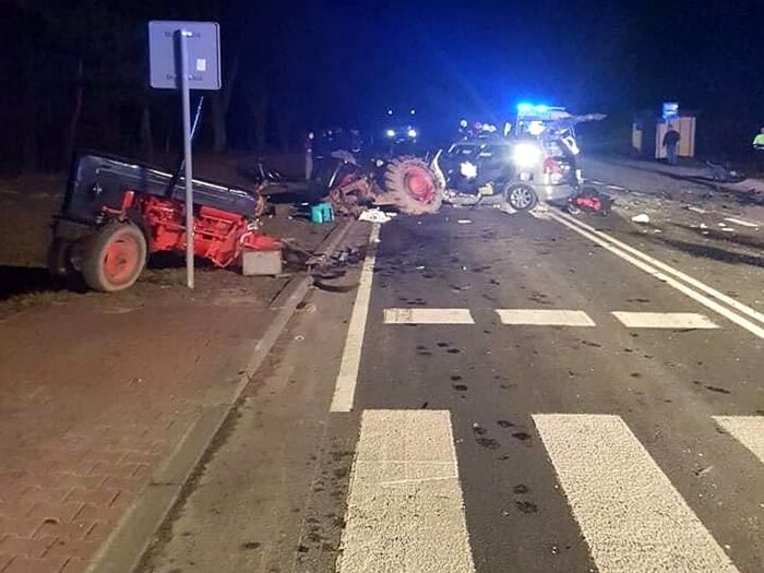 wypadek, policja, śmiertelny wypadek, wypadki na wsi, wypadek samochodowy