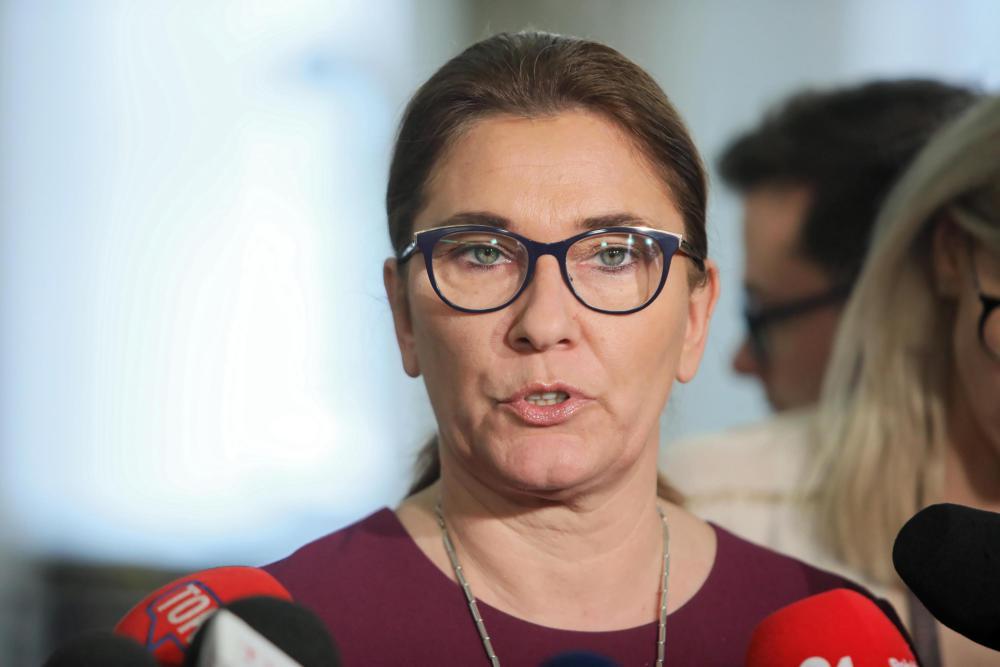 beata mazurek, jan krzysztof ardanowski, sejm, Wniosek o odwołanie ministra Ardanowskiego,walka z asf w polsce