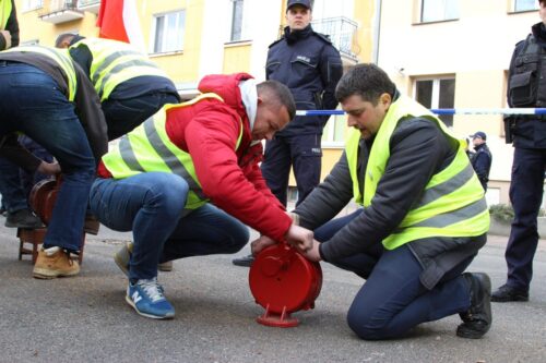 manifestacja rolników w Warszawie, protest, AGROunia, Warszawa, Michał Kołodziejczak